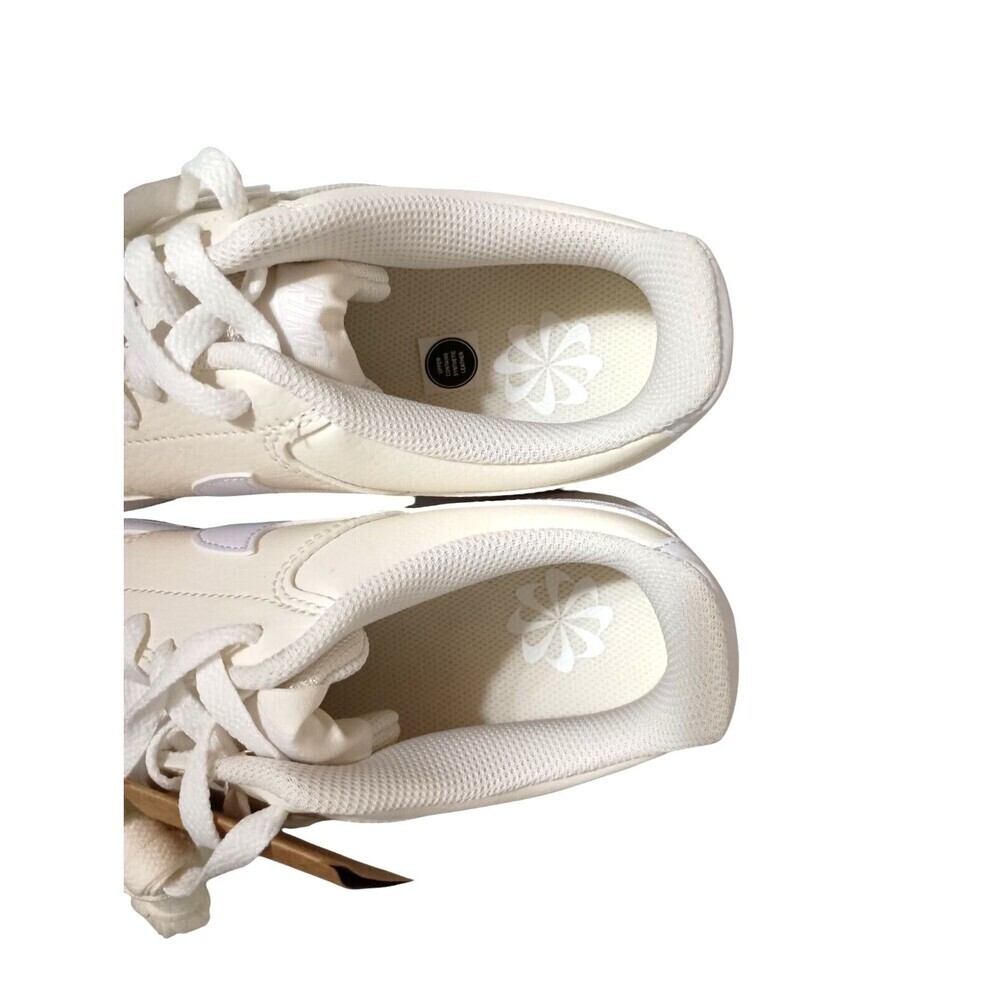 Nike Court Vision Low Womens 6 White Ivory Sneakers New in Box Casual AF1 Style - Picture 7 of 9